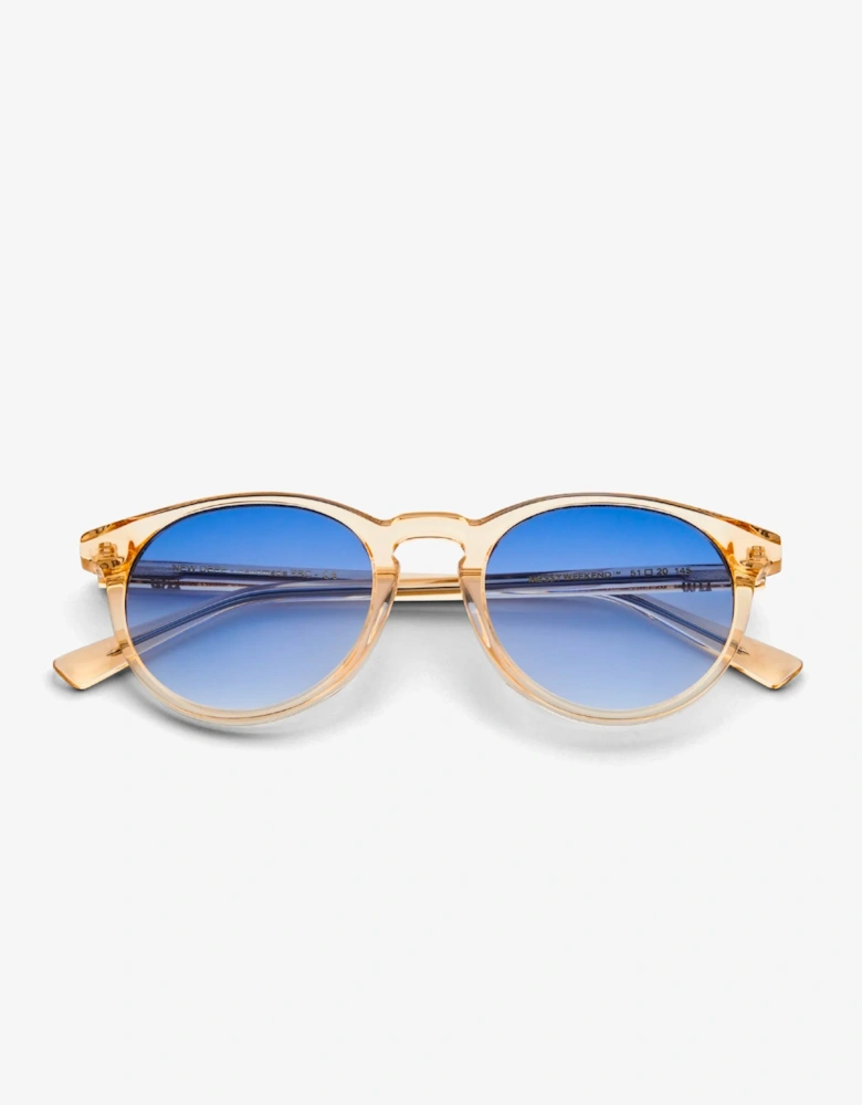 Messy Weekend New Depp Bio acetate Sunglasses BLUE CHAMPAGNE