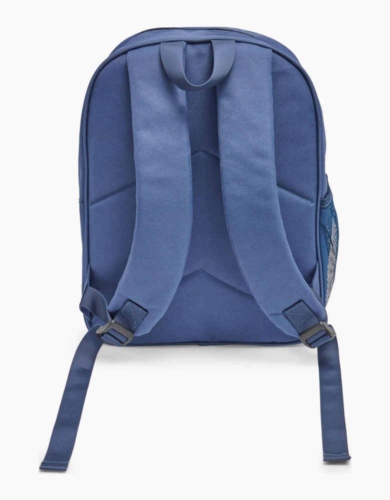 Girls Navy Bow School Backpack