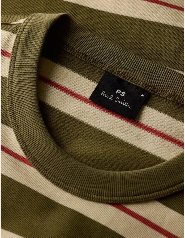 PS Paul Smith Reg Fit T-Shirt 36  Olive