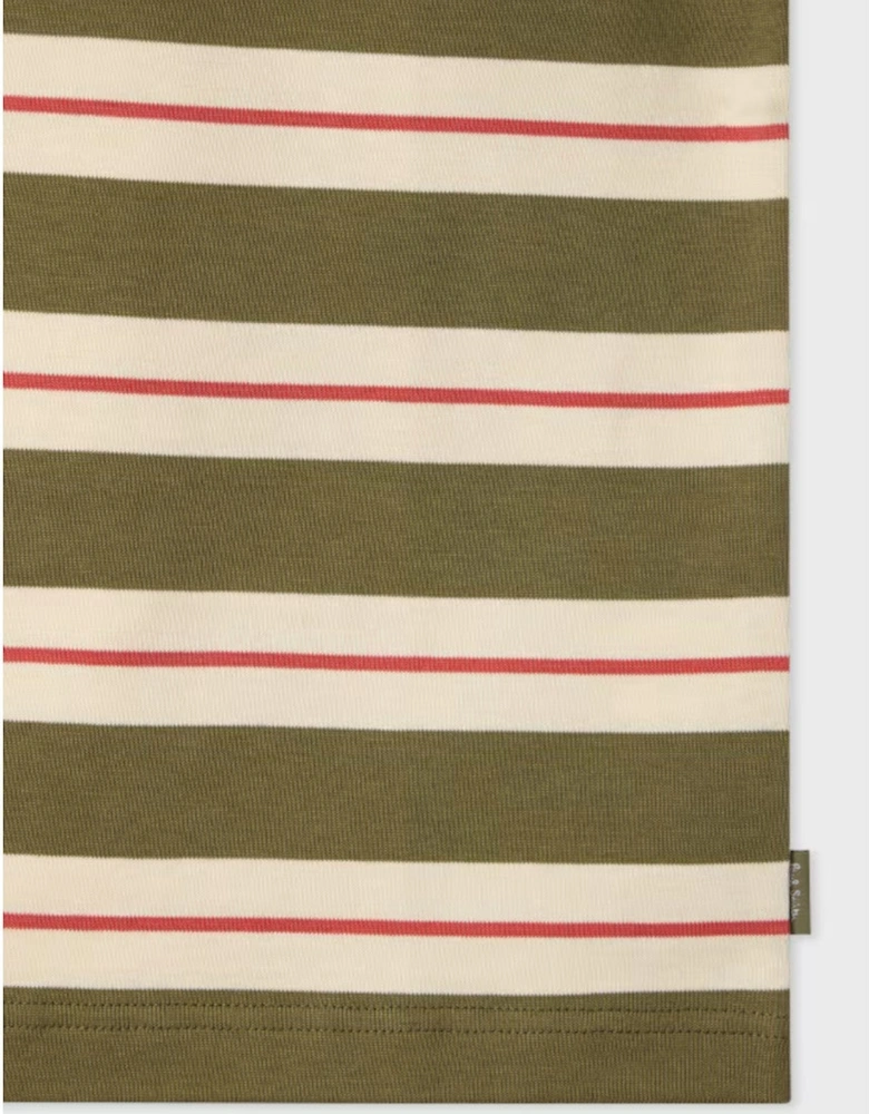 PS Paul Smith Reg Fit T-Shirt 36  Olive