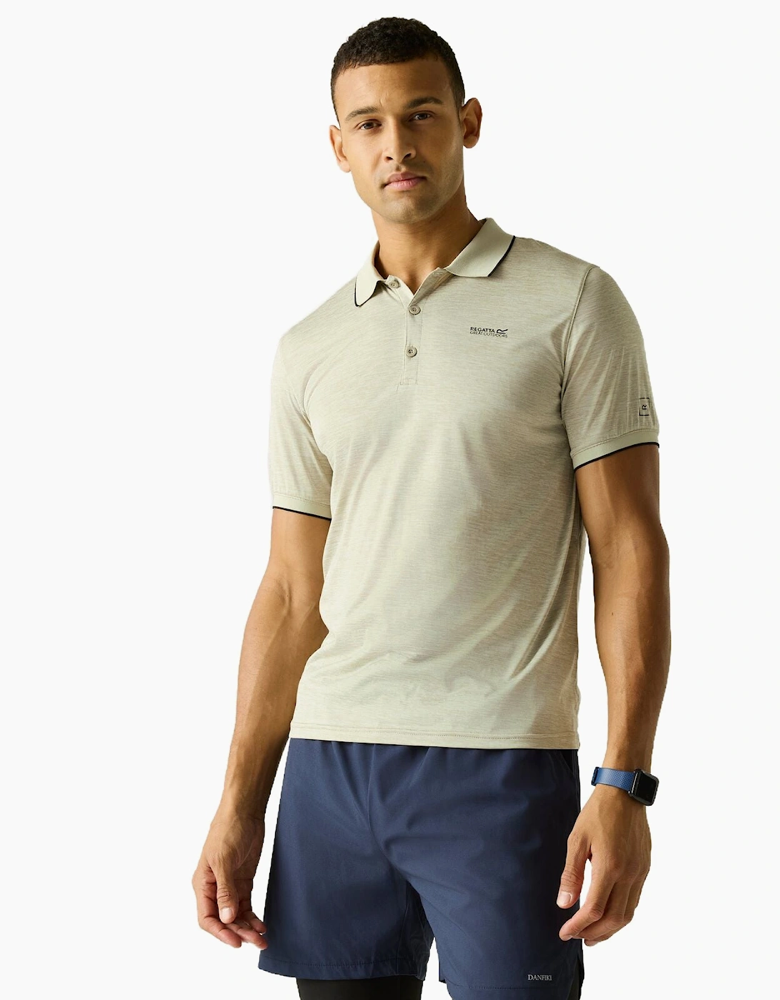 Regatta Mens Remex II Jersey Polo Shirt, 2 of 1