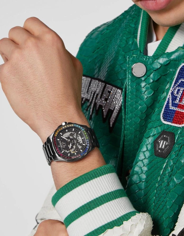 Philipp Plein PWRAA0823 $keleton $pectre Automatic Men's Watch