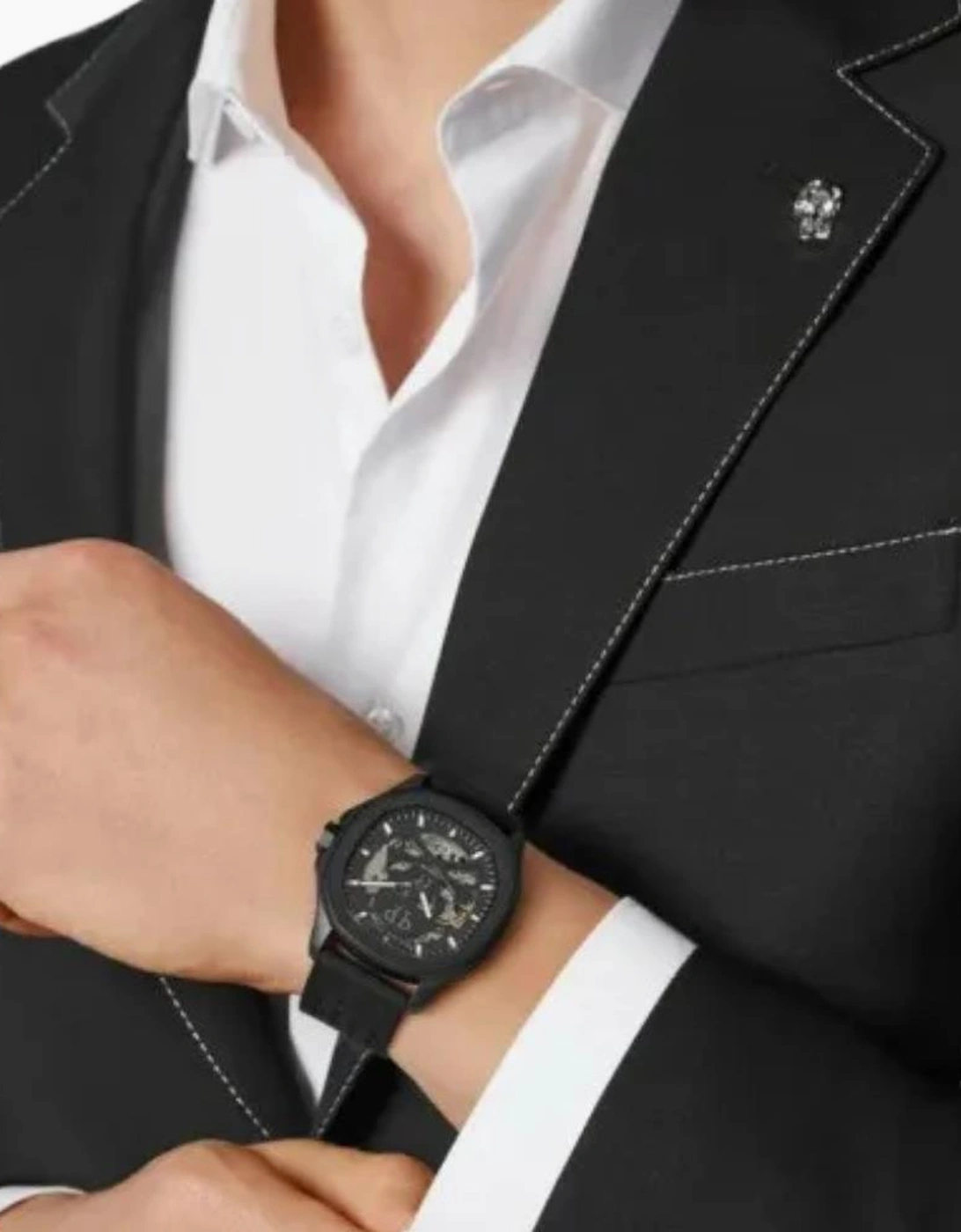Philipp Plein PWRAA0923 $keleton $pectre Automatic Men's Watch