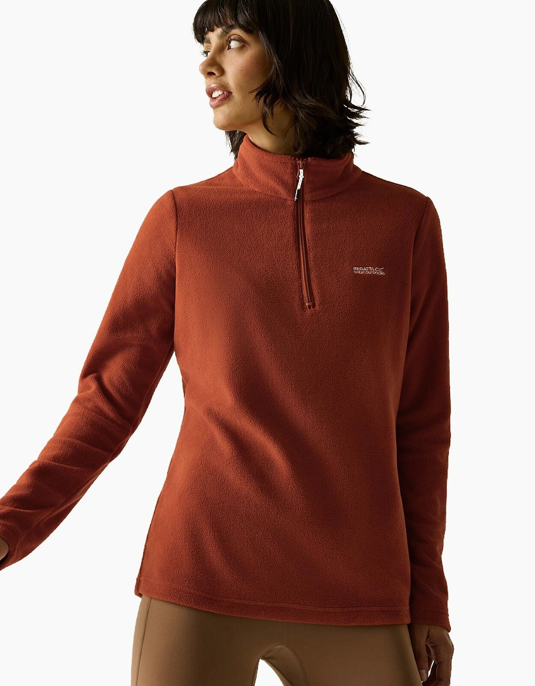 Regatta Womens Sweethart Half Zip Fleece, 2 of 1