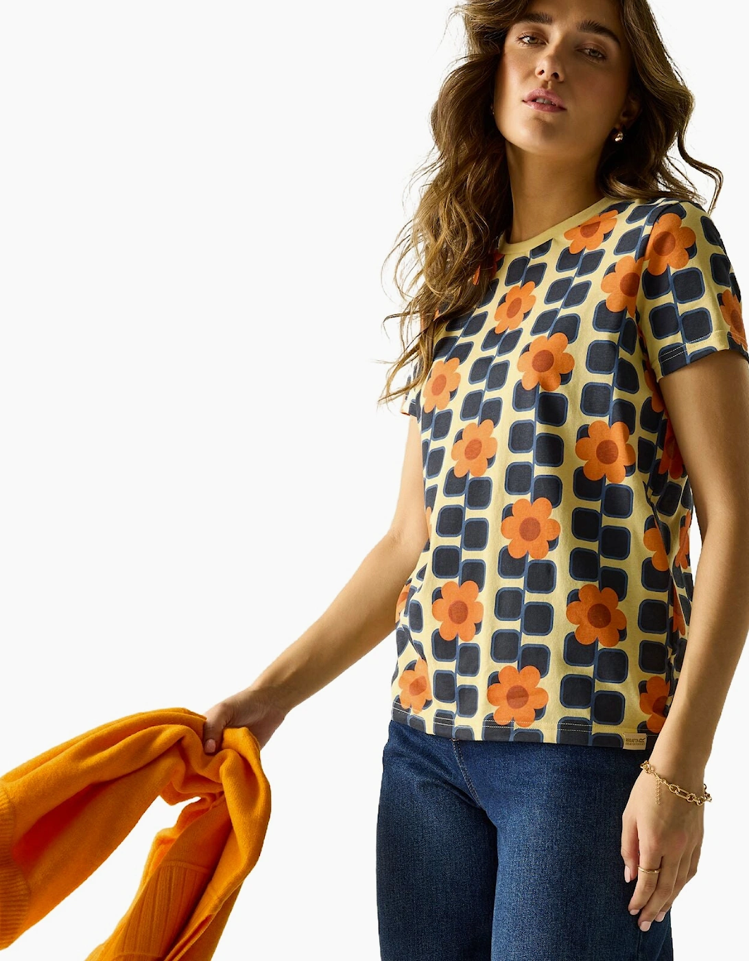 Regatta Womens Orla Kiely Easy-To-Wear T-Shirt, 2 of 1