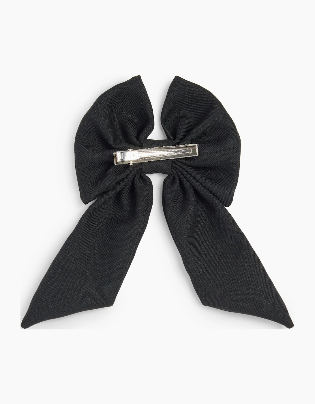 Girls Black School Hair Bow Clip