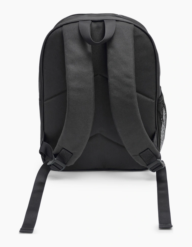 Girls Black Bow School Backpack