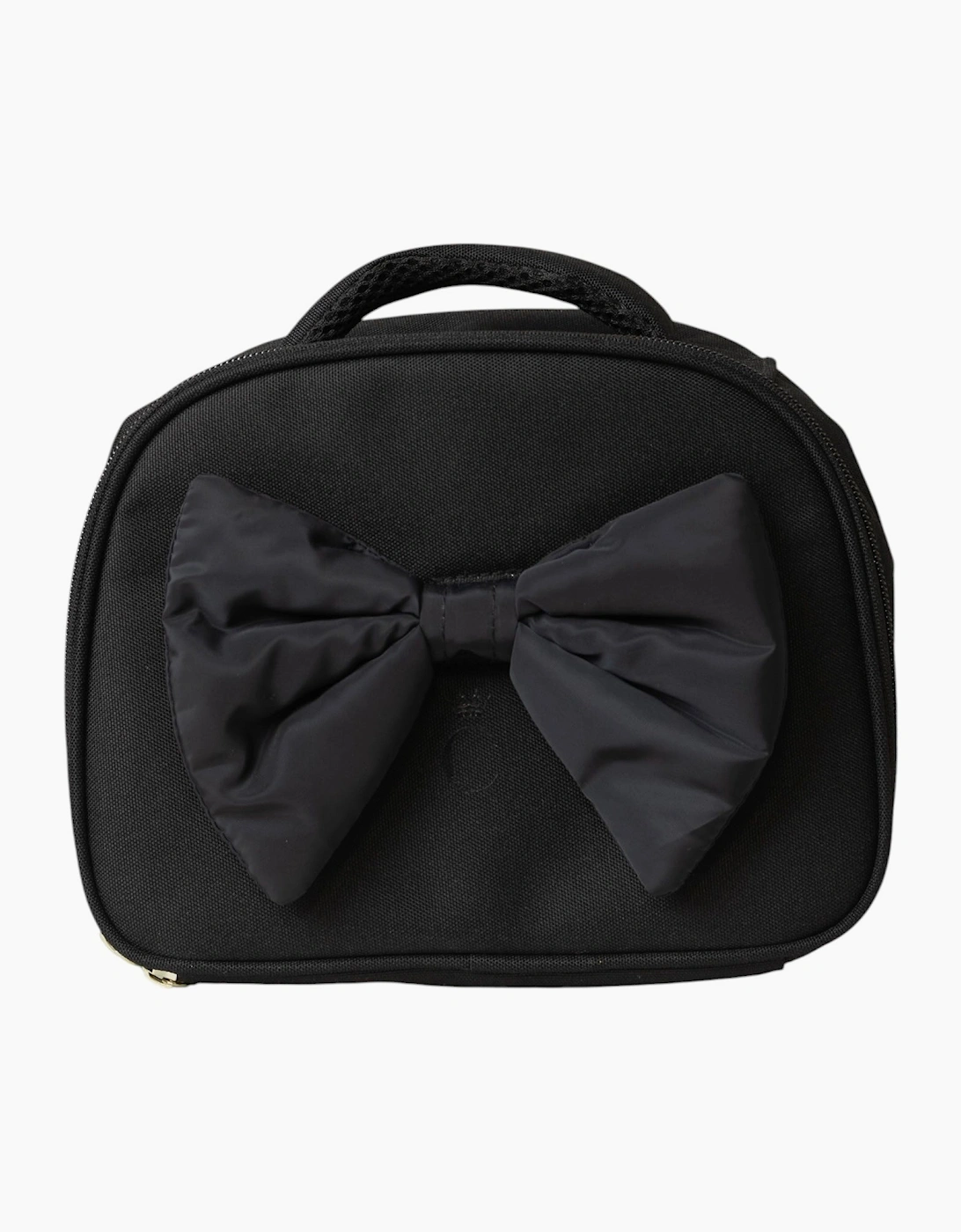 Girls Black Bow School Lunchbox Bag, 8 of 7