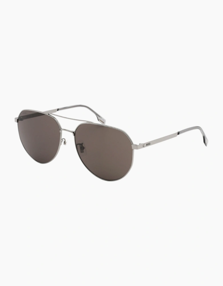 Hugo Boss Ruthenium Frame Grey Lens Sunglasses