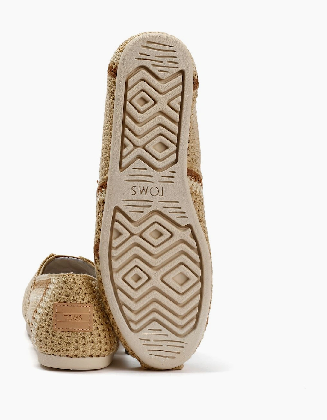 TOMS Alpargata Classic Cotton Women's Dark Beige Espadrilles
