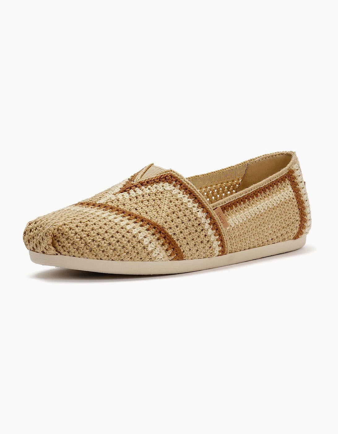 TOMS Alpargata Classic Cotton Women's Dark Beige Espadrilles