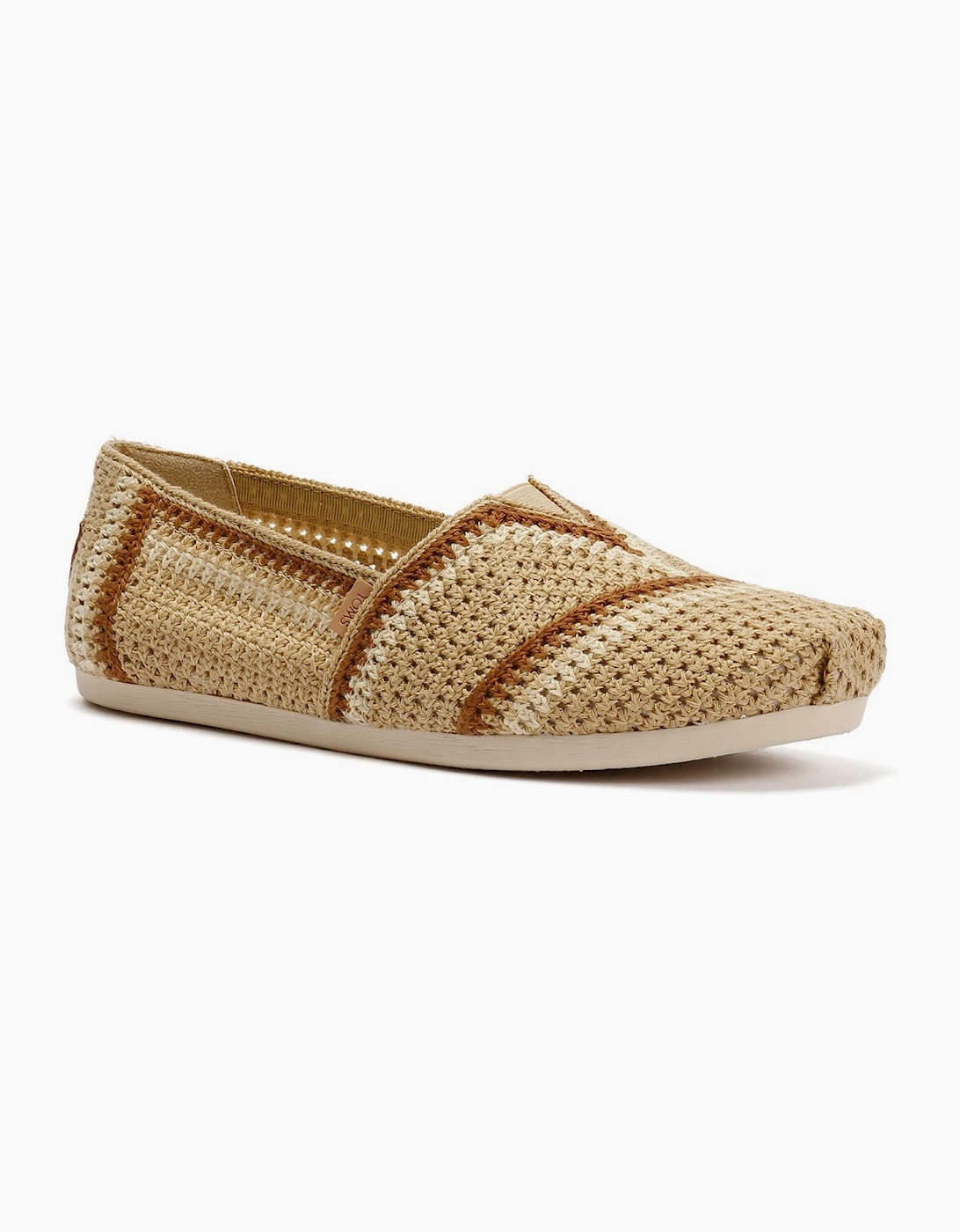 TOMS Alpargata Classic Cotton Women's Dark Beige Espadrilles