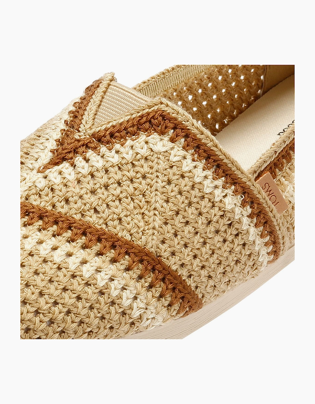 TOMS Alpargata Classic Cotton Women's Dark Beige Espadrilles