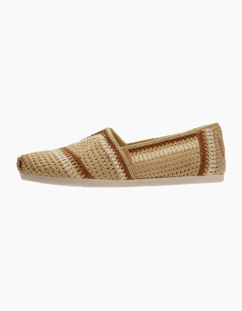 TOMS Alpargata Classic Cotton Women's Dark Beige Espadrilles