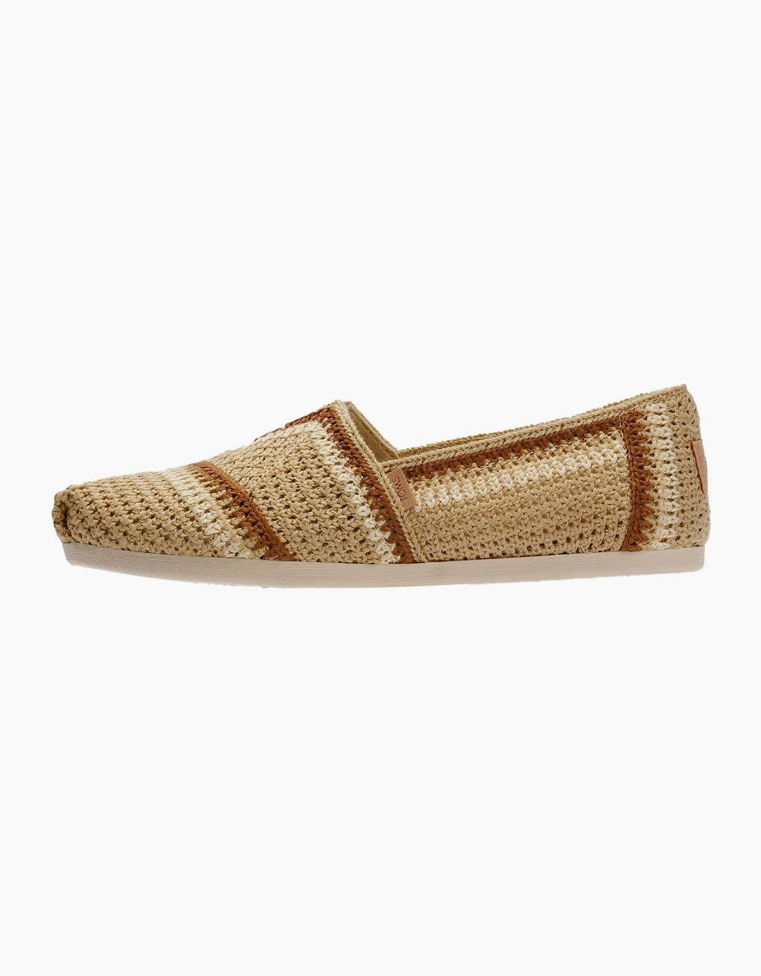TOMS Alpargata Classic Cotton Women's Dark Beige Espadrilles