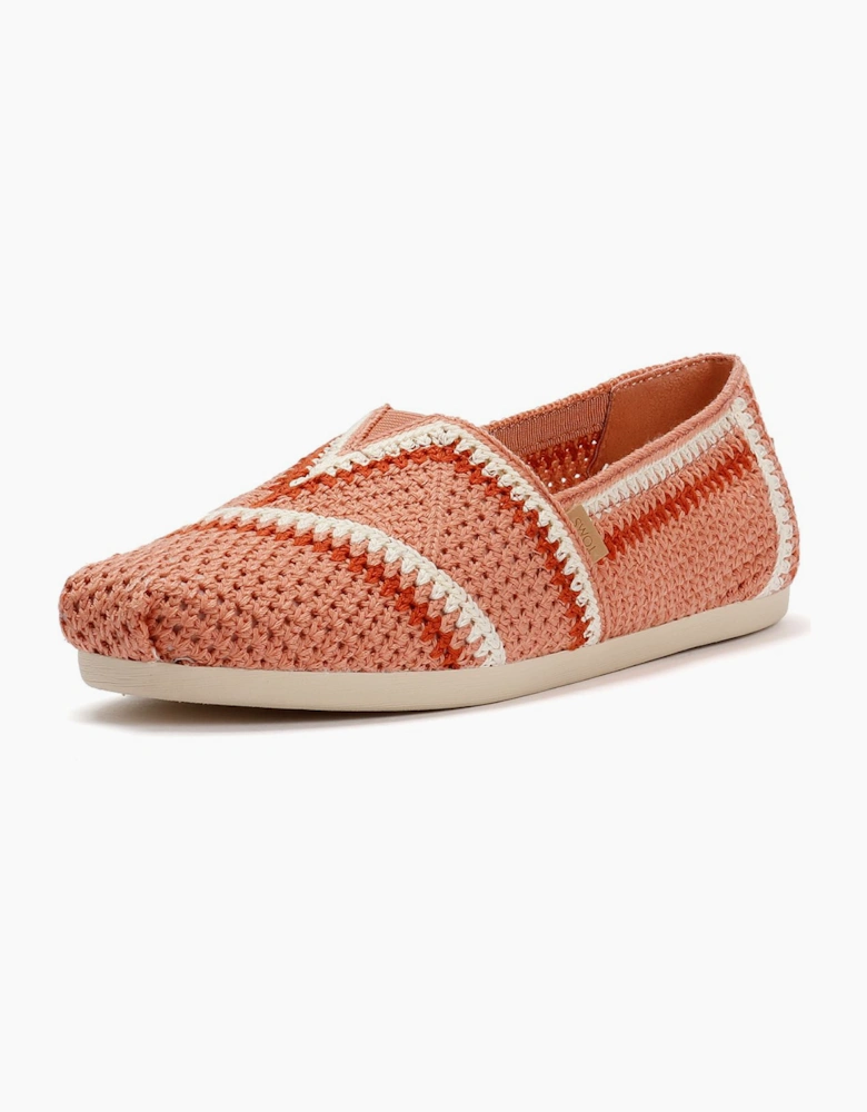 TOMS Alpargata Classic Cotton Women's Medium Pink Espadrilles