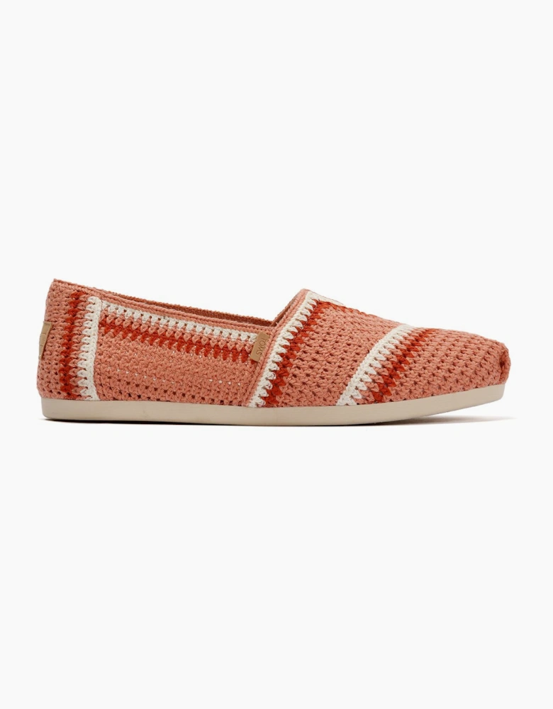 TOMS Alpargata Classic Cotton Women's Medium Pink Espadrilles