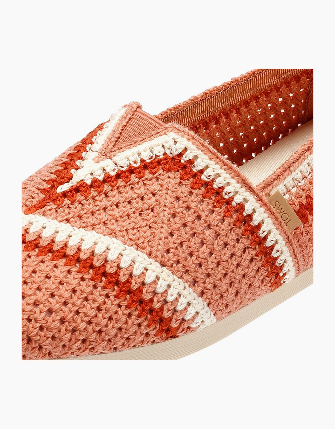 TOMS Alpargata Classic Cotton Women's Medium Pink Espadrilles