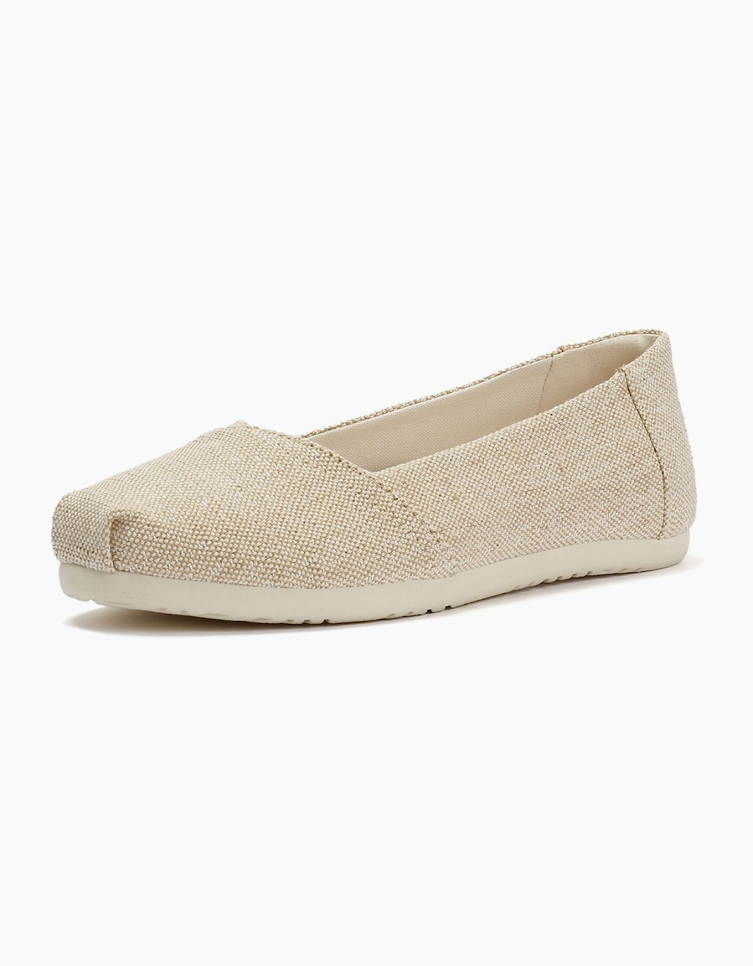 TOMS Alpargata Ballet Canvas Women's Champagne Espadrilles