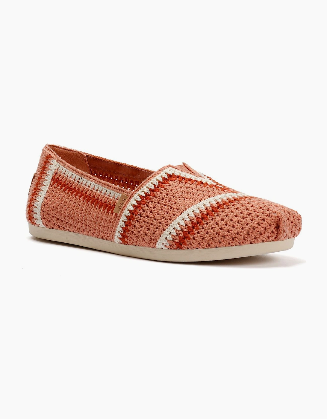 TOMS Alpargata Classic Cotton Women's Medium Pink Espadrilles