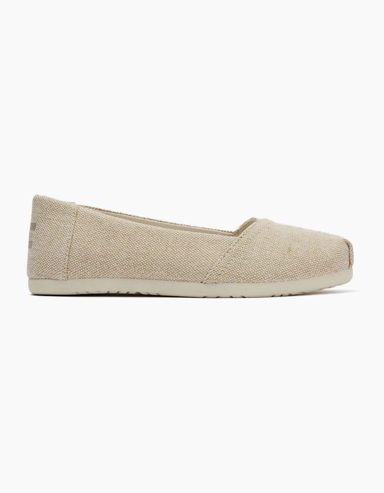 TOMS Alpargata Ballet Canvas Women's Champagne Espadrilles