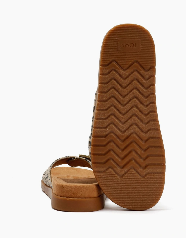 TOMS Marin Slide Women's Leopard Sandals