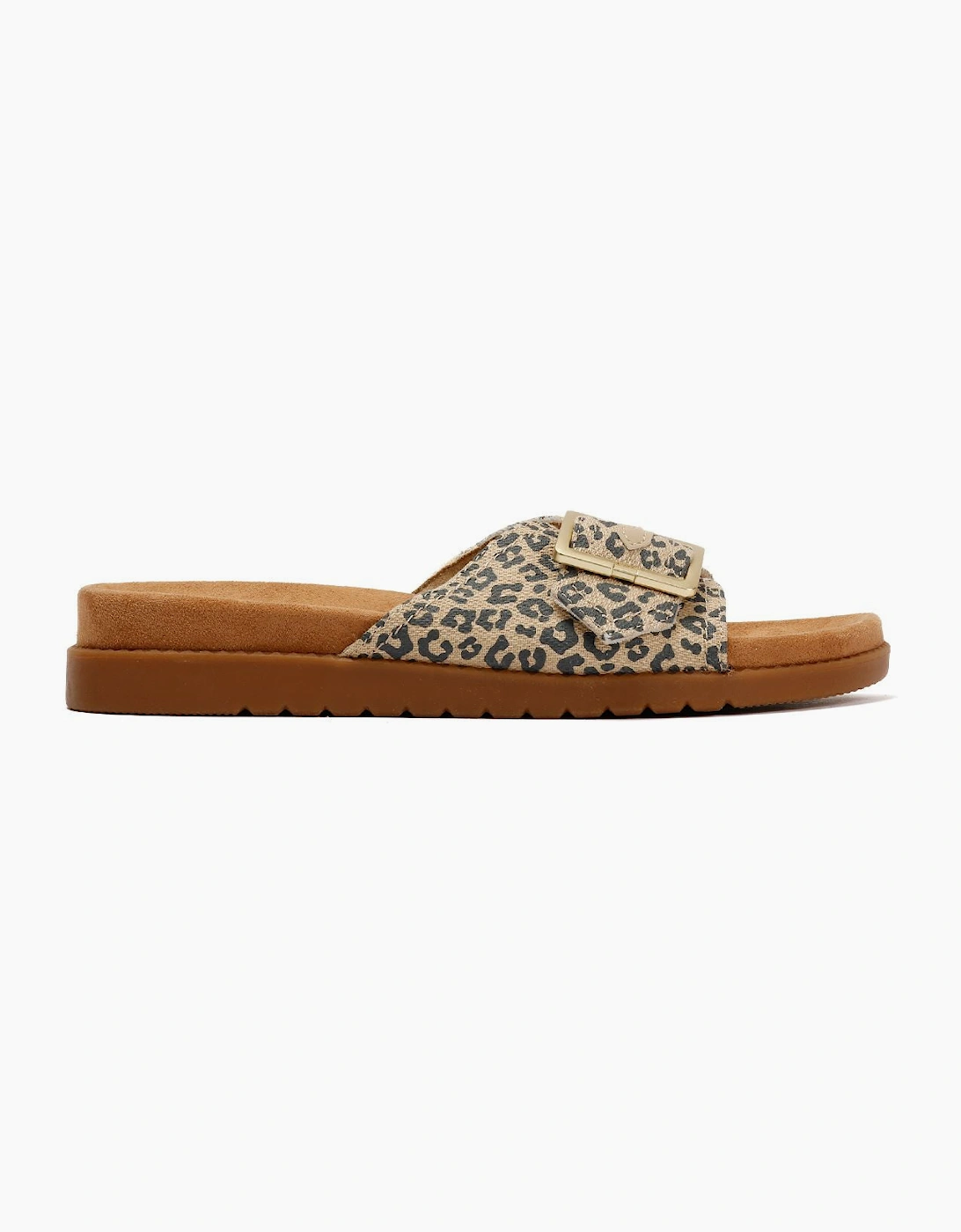 TOMS Marin Slide Women's Leopard Sandals