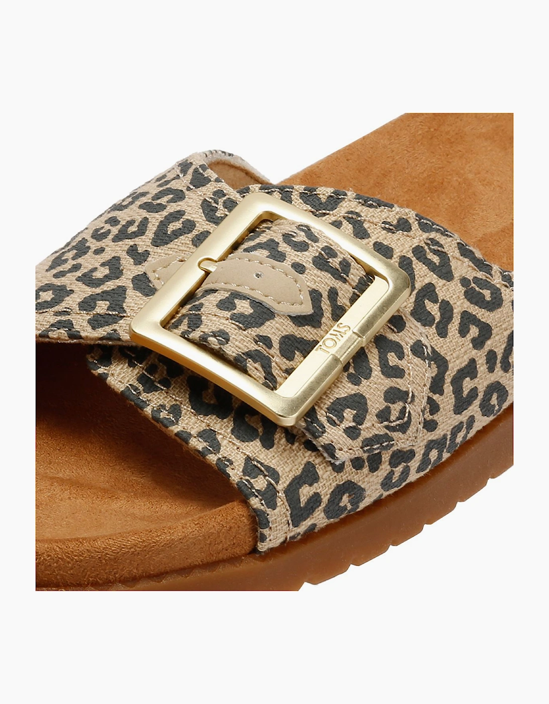 TOMS Marin Slide Women's Leopard Sandals