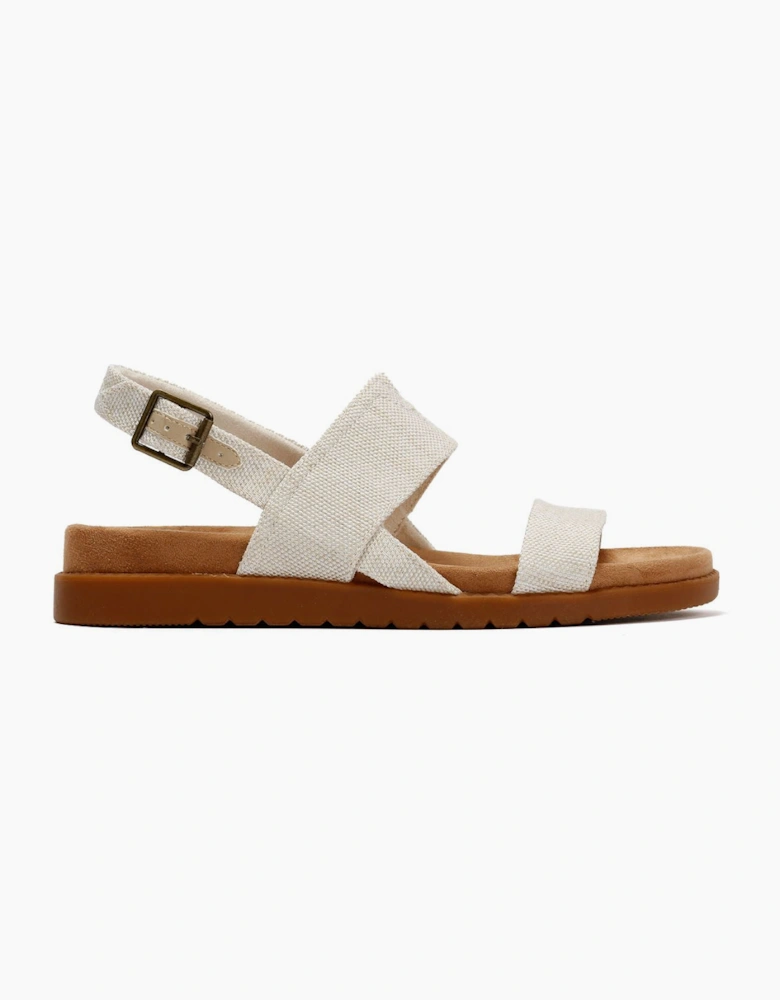 TOMS Marin Slingback Textile Women's Natural Sandals