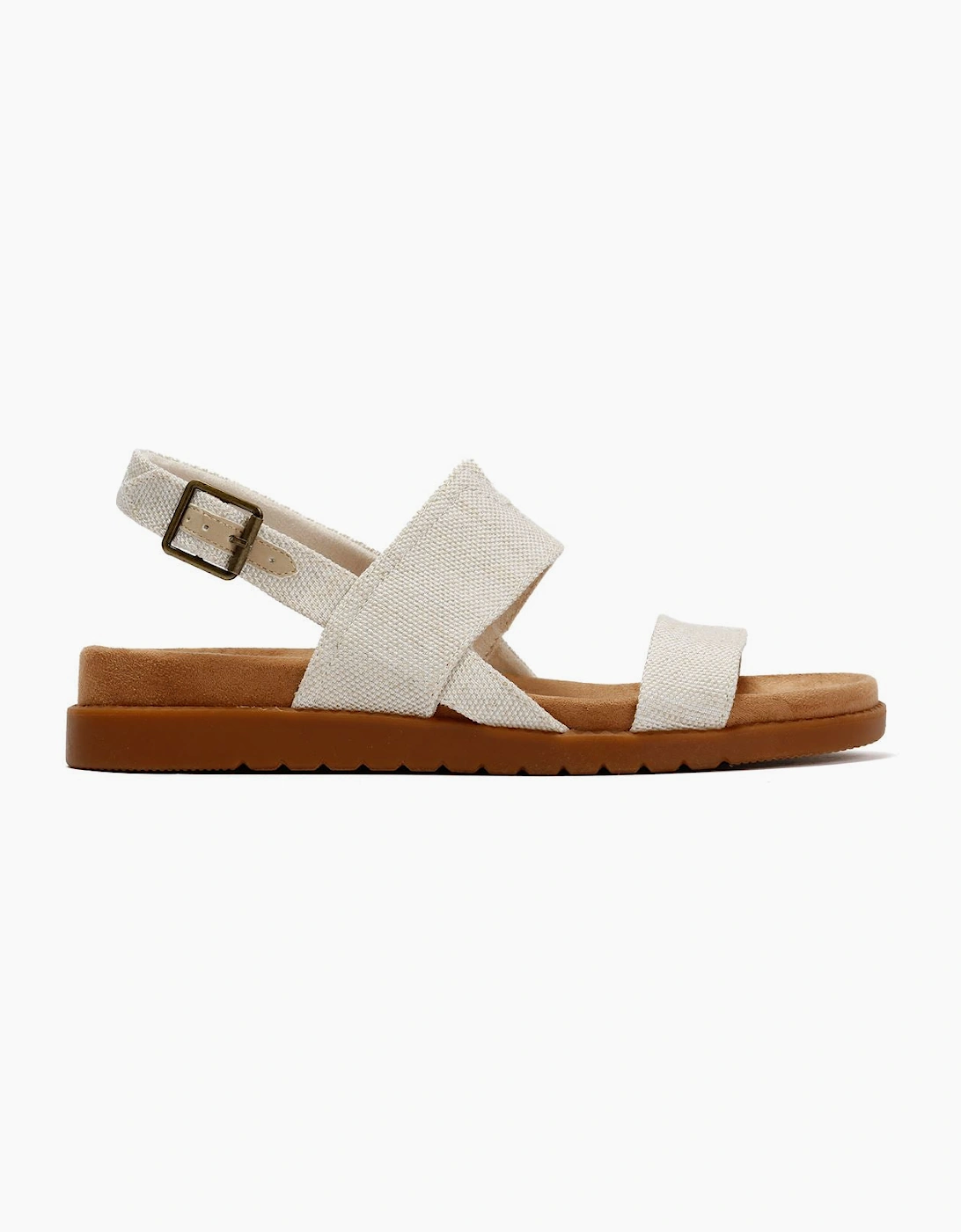 TOMS Marin Slingback Textile Women's Natural Sandals