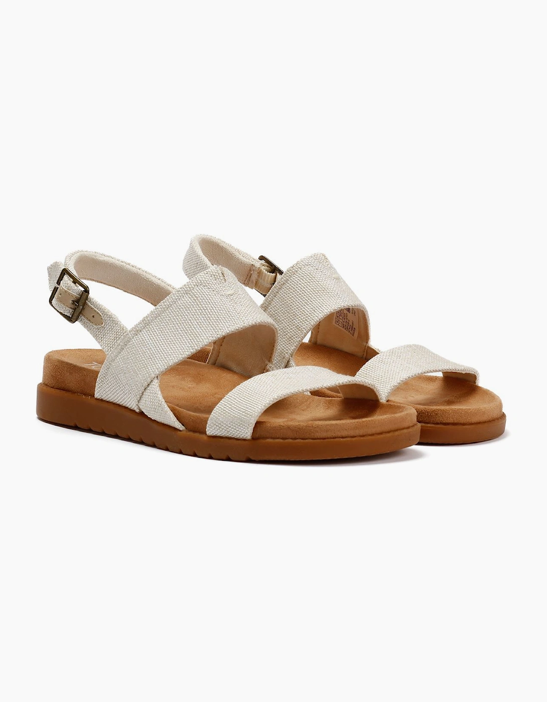 TOMS Marin Slingback Textile Women's Natural Sandals