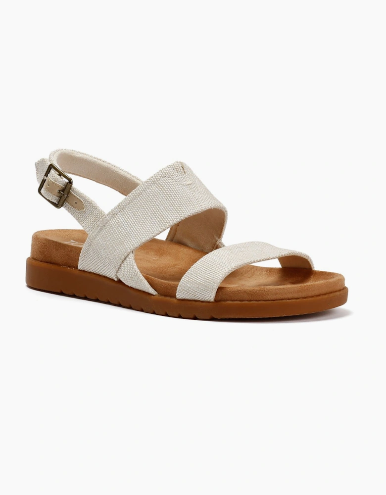 TOMS Marin Slingback Textile Women's Natural Sandals