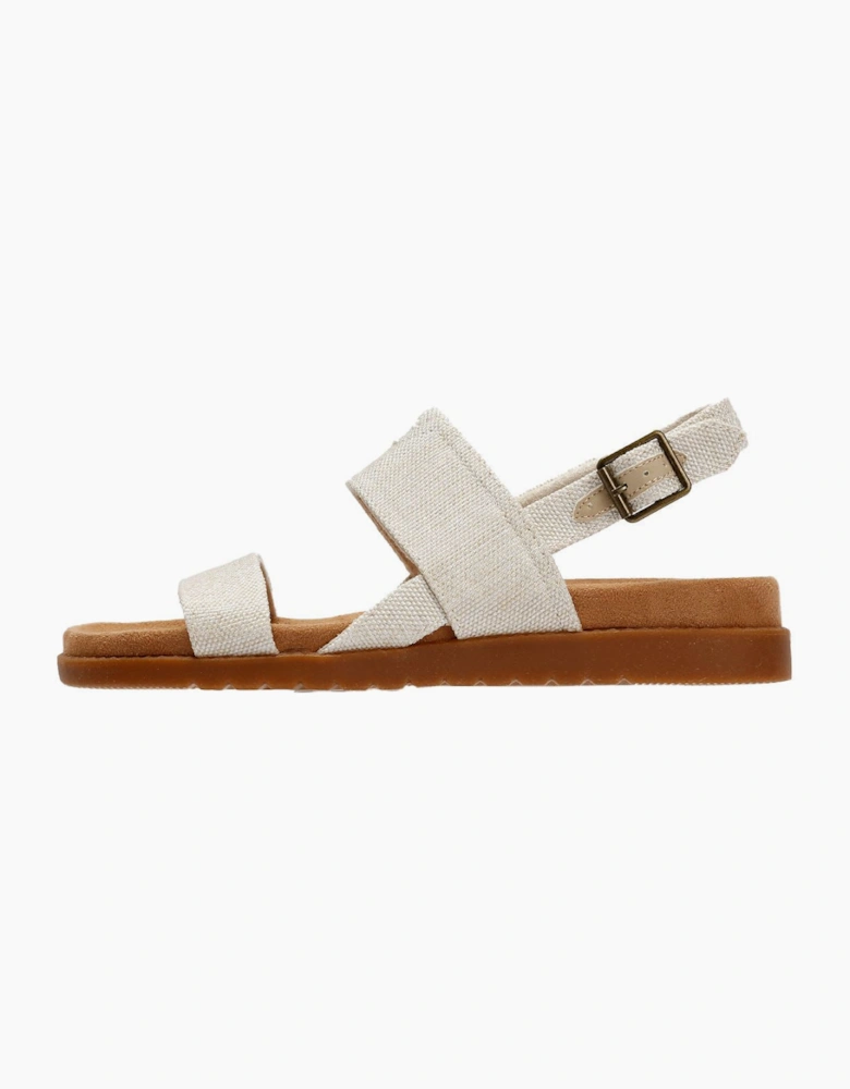 TOMS Marin Slingback Textile Women's Natural Sandals