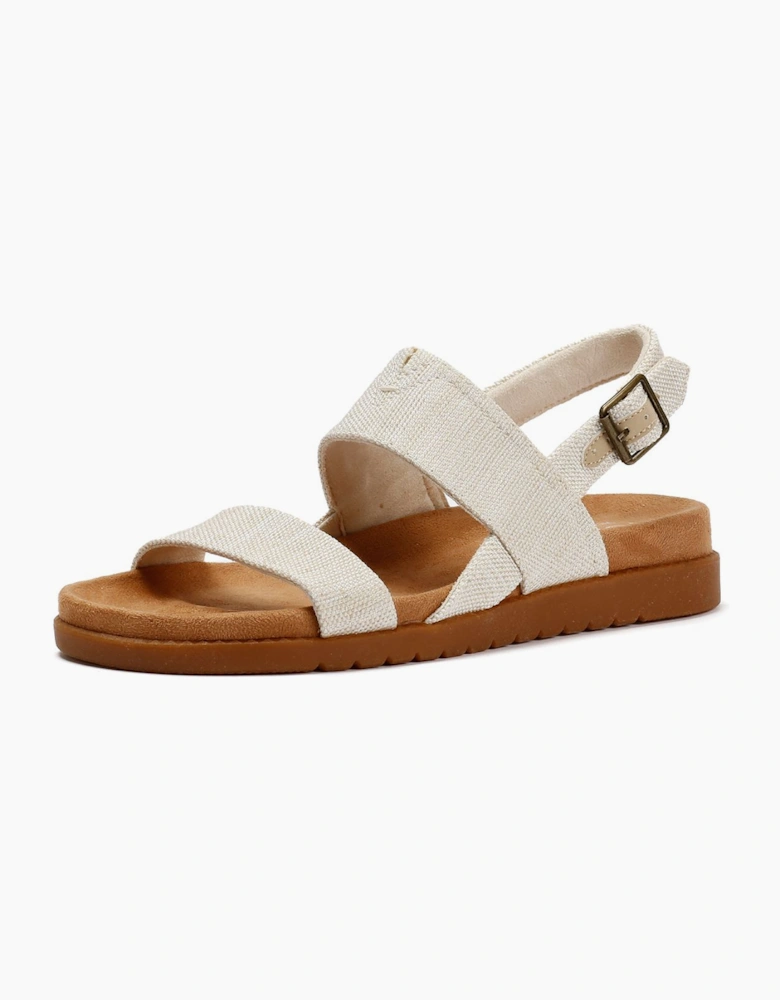 TOMS Marin Slingback Textile Women's Natural Sandals