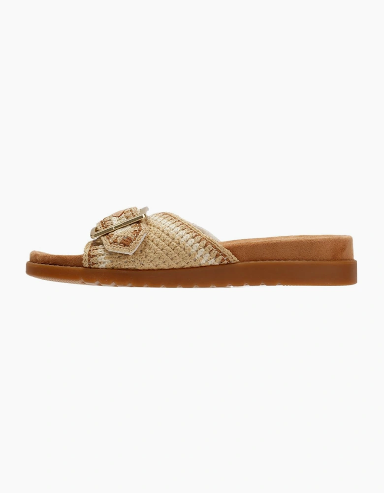TOMS Marin Slide Textile Women's Dark Beige Sandals