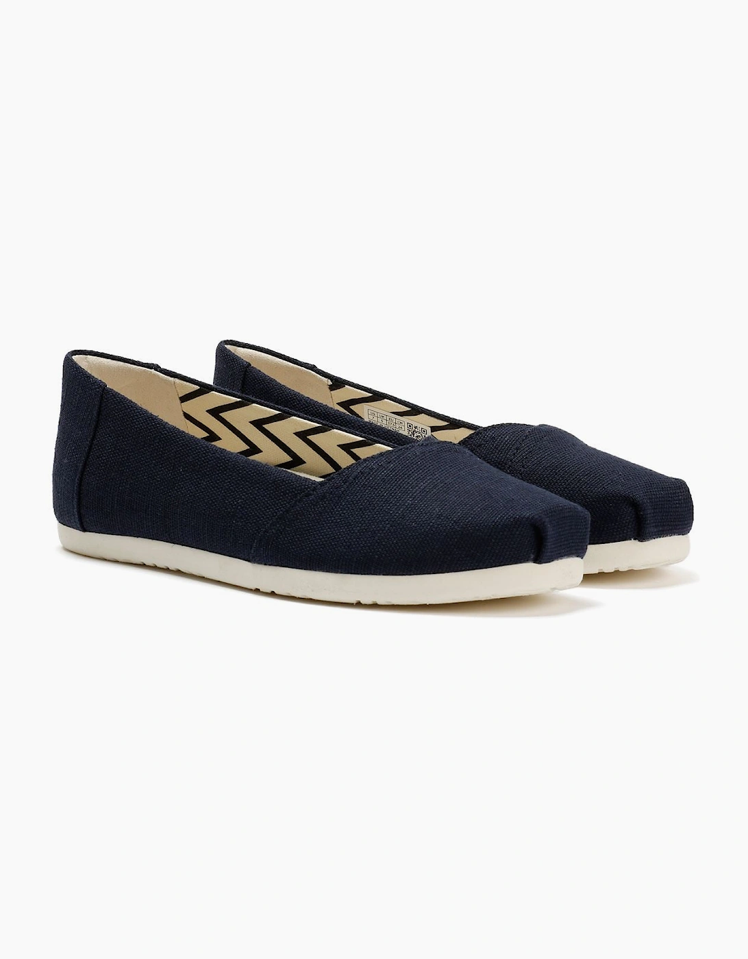 TOMS Alpargata Ballet Canvas Women's Navy Espadrilles