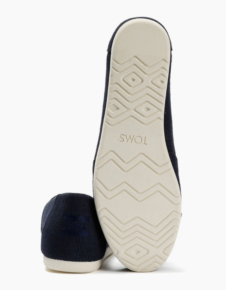 TOMS Alpargata Ballet Canvas Women's Navy Espadrilles