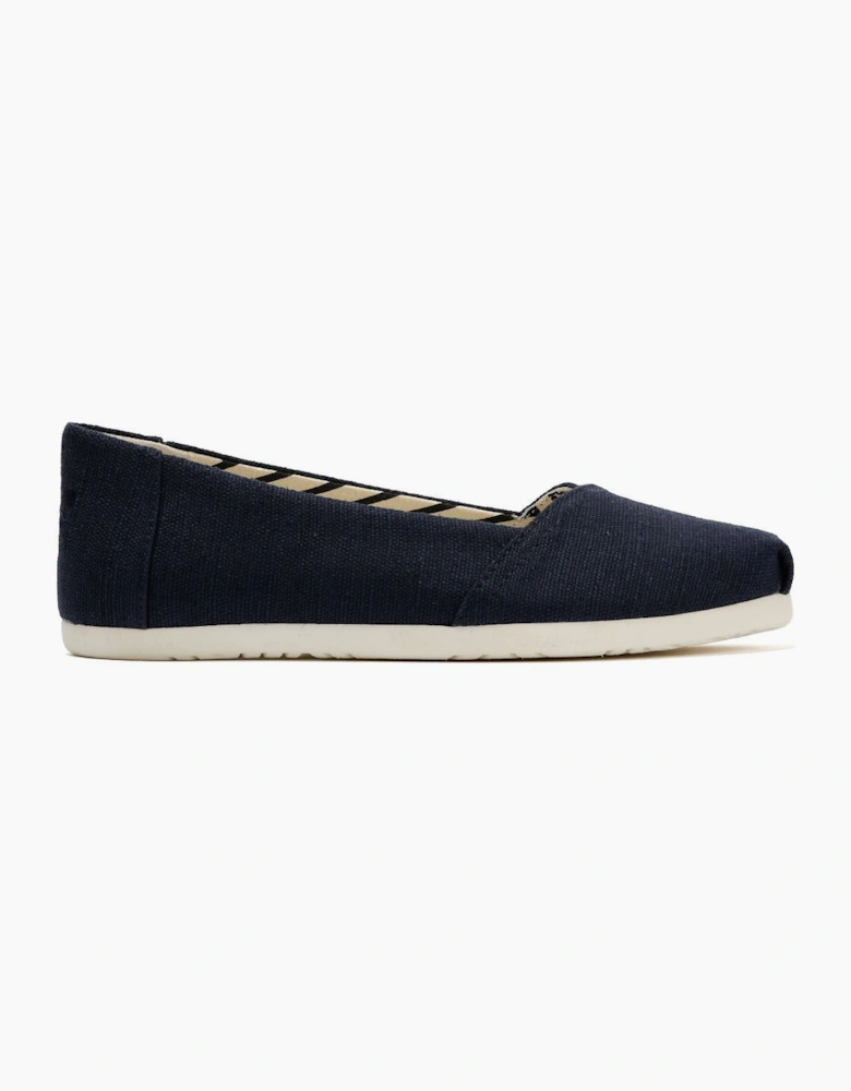 TOMS Alpargata Ballet Canvas Women's Navy Espadrilles