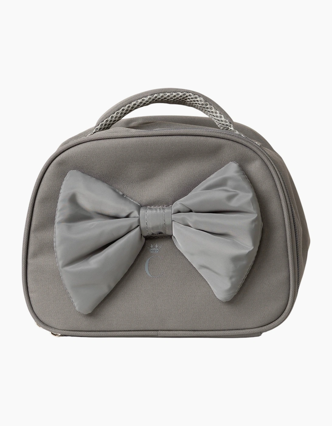 Girls Grey Bow School Lunchbox Bag, 8 of 7