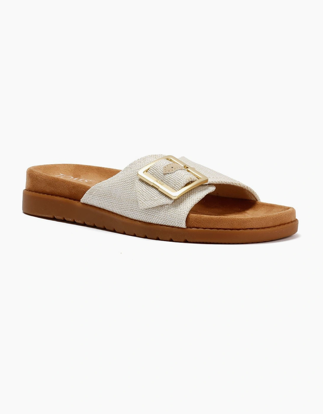 TOMS Marin Slide Textile Women's Natural Sandals