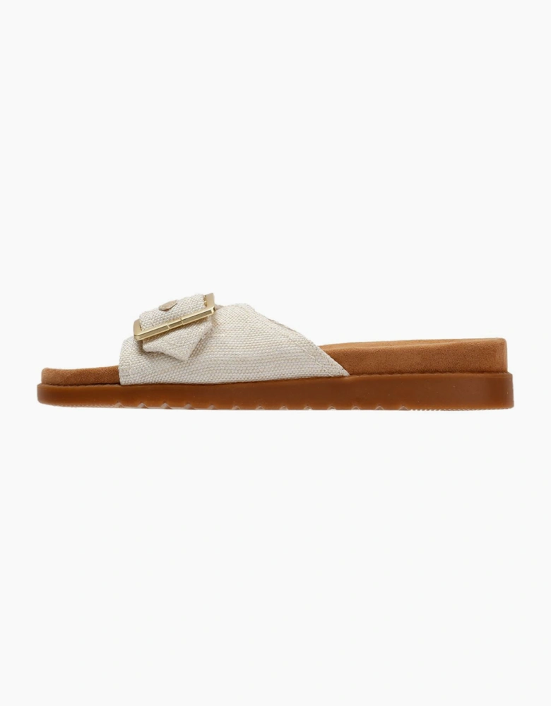 TOMS Marin Slide Textile Women's Natural Sandals