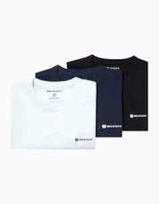 Black/White/Navy