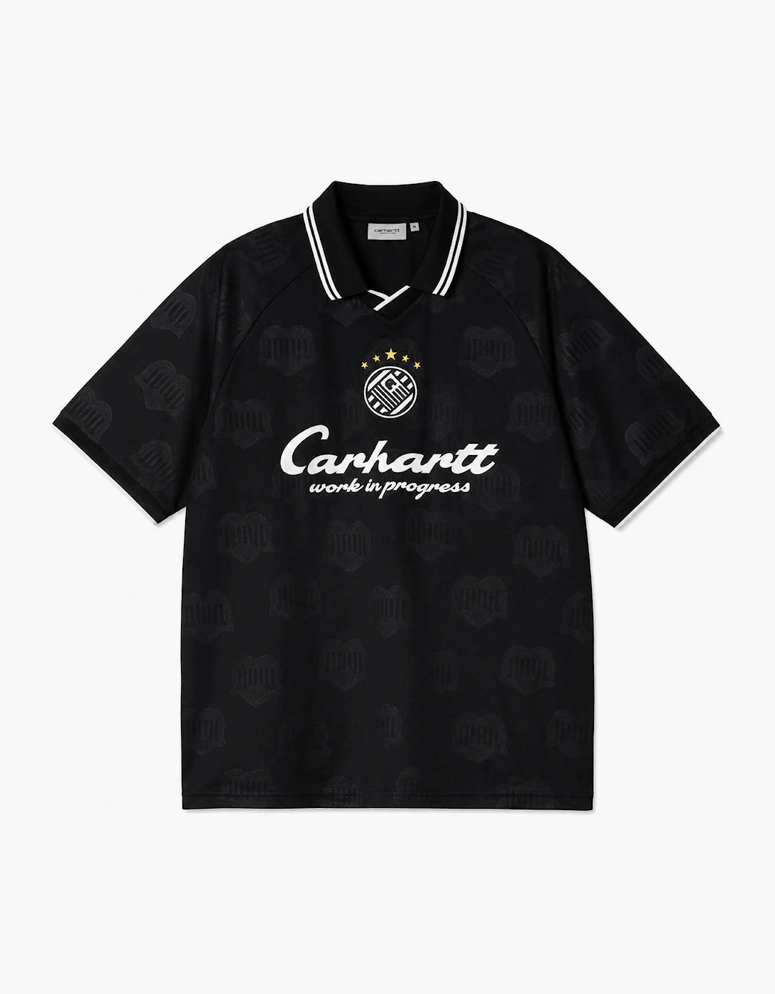Carhartt WIP Terrace Football Heart Train T-Shirt Jacquard/Black, 4 of 3