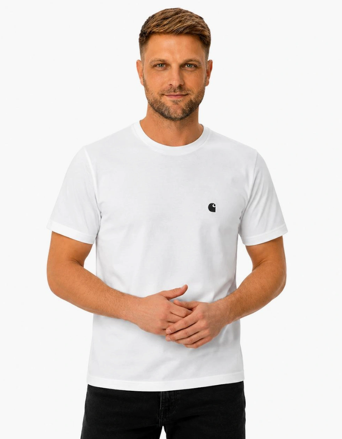 Carhartt WIP S/S Madison T-Shirt White/Black