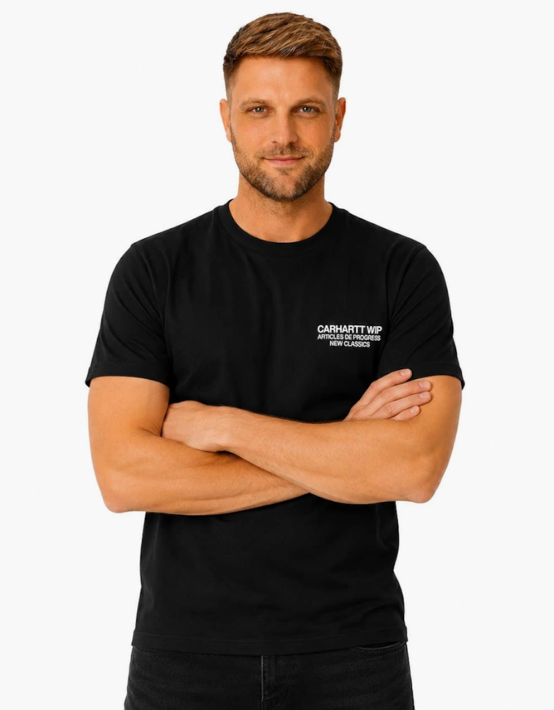 Carhartt WIP S/S Sean Hamilton 03 T-Shirt Black