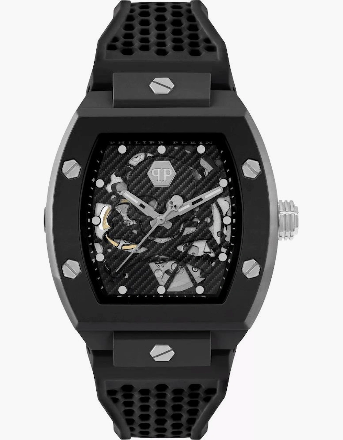 Philipp Plein Men's Philipp Plein PWVBA0423 The Skeleton Eco Men's Watch - Black