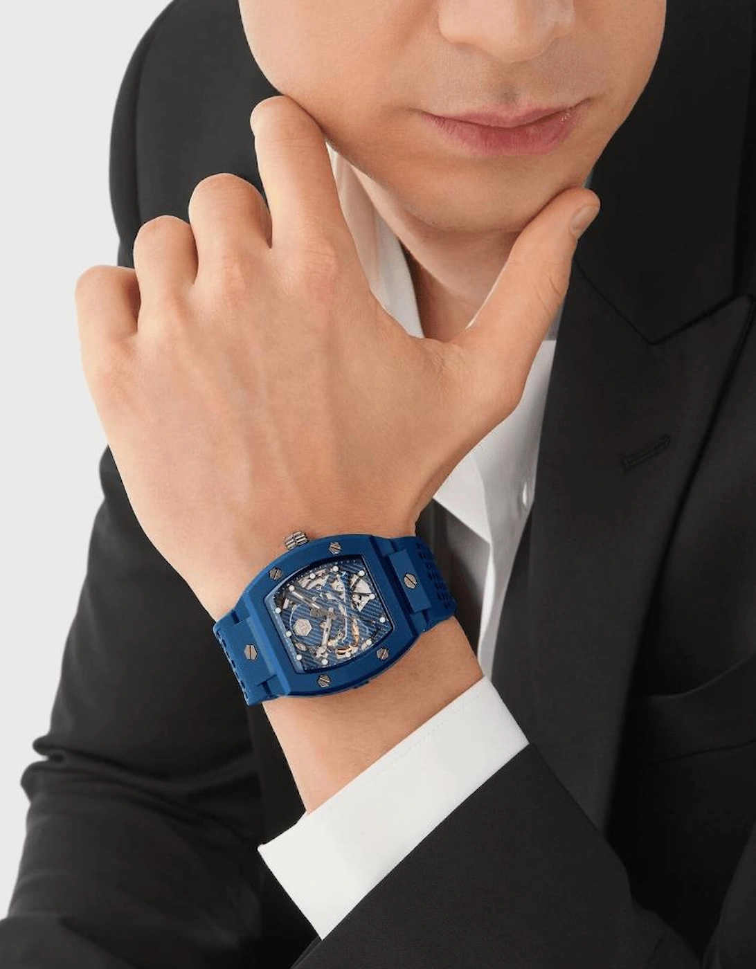 Philipp Plein PWVBA0323 The Skeleton Ecoceramic Men's Watch