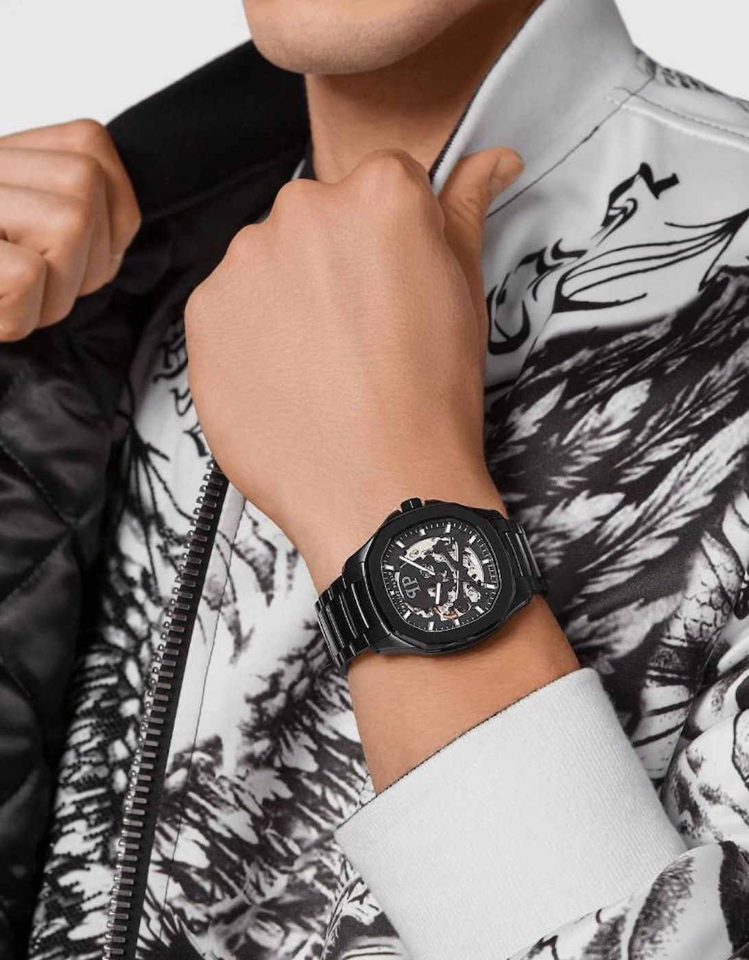 Philipp Plein PWRAA0423 $keleton $pectre Automatic Men's Watch