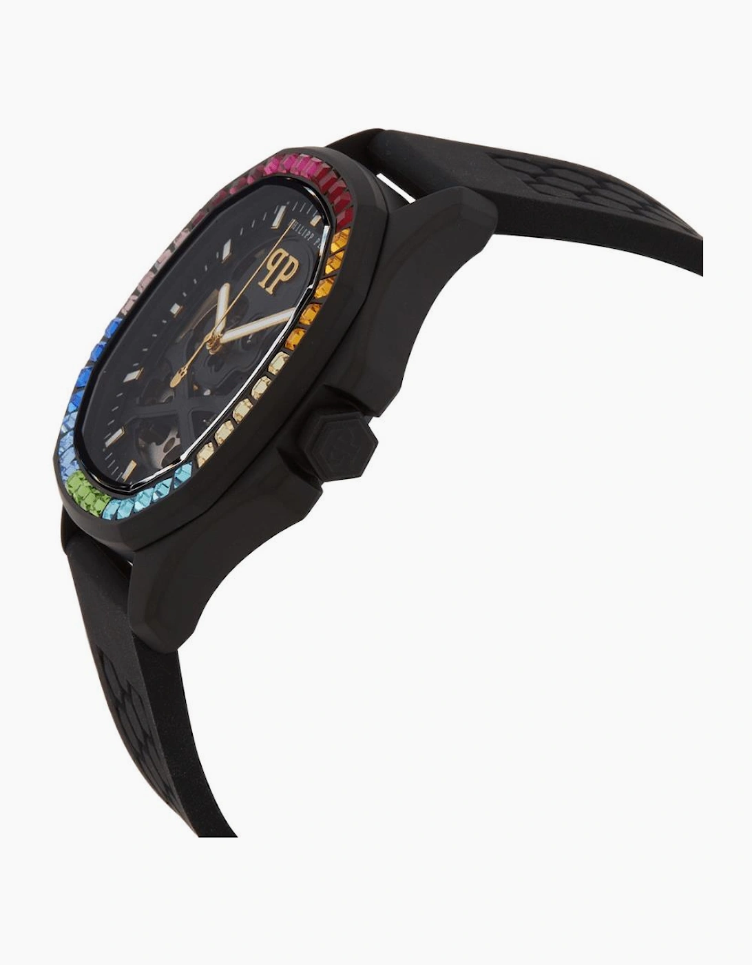 Philipp Plein PWRAA1023 $keleton $pectre Rainbow Men's Watch