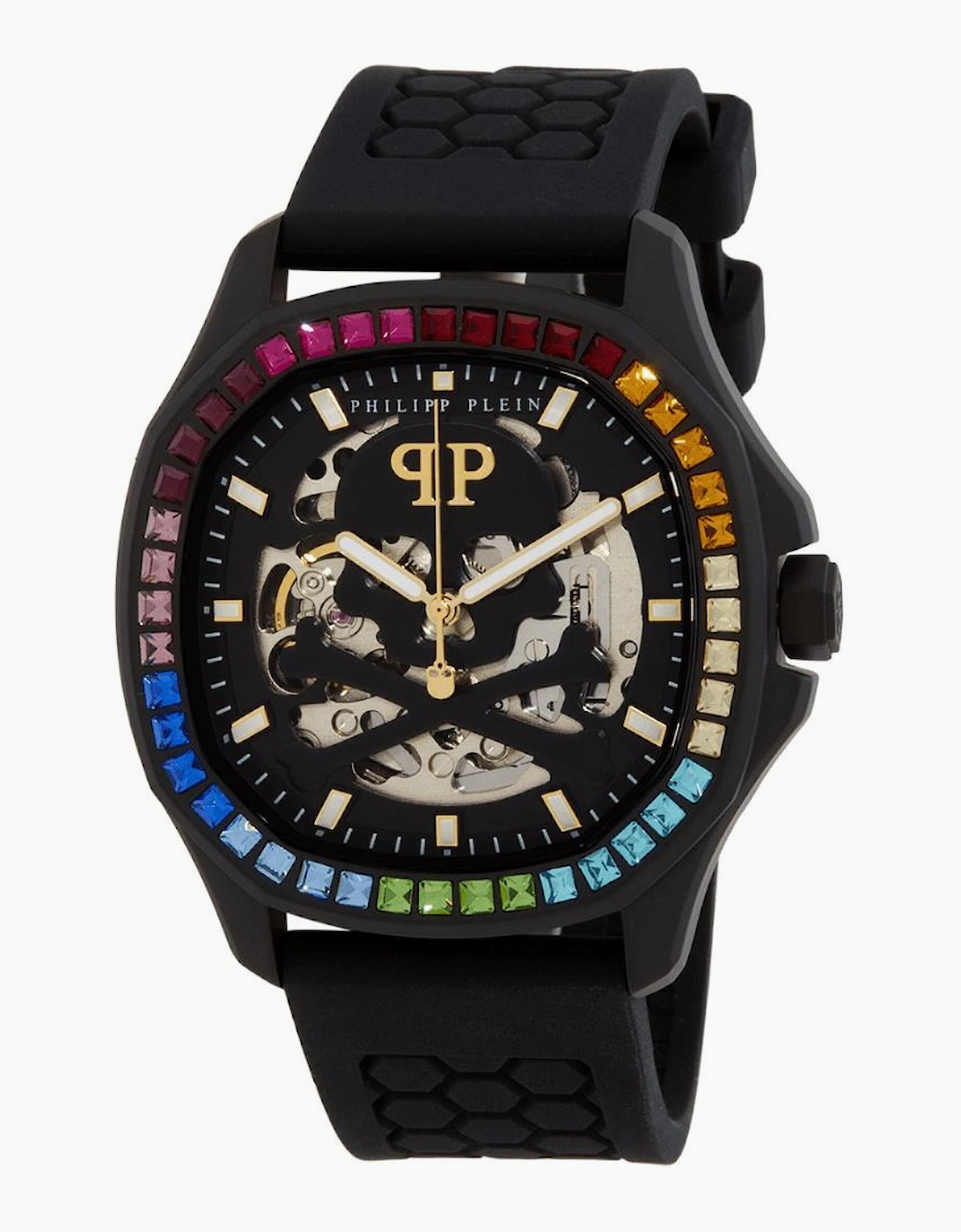 Philipp Plein PWRAA1023 $keleton $pectre Rainbow Men's Watch